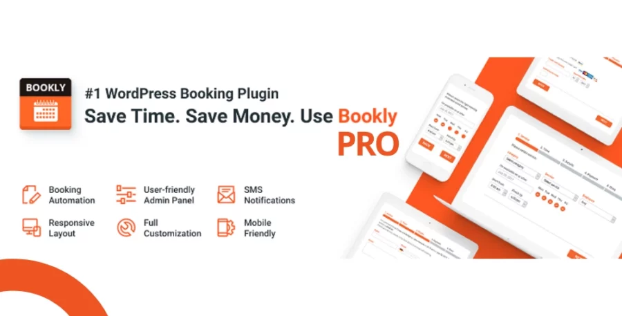 Bookly PRO Appointment Booking and Scheduling Software System 8.5