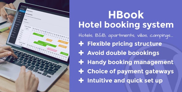 HBook – Hotel booking system – WordPress Plugin 2.0.26