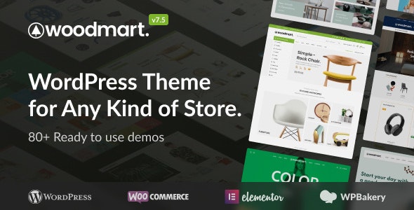 WoodMart Theme Responsive WooCommerce WordPress Theme 8.0.3