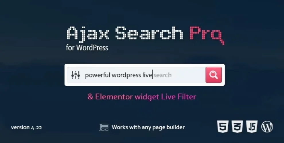 Ajax Search Pro Live WordPress Search & Filter Plugin 4.26.15